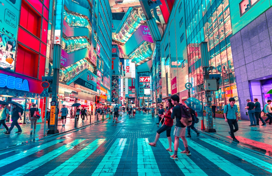 Tokyo au crépuscule